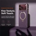 Кожен калъф Torras - QPRO Leather Series - iPhone 18 Pro Max / iPhone 17 Pro Max - Лилав