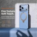 Кожен калъф Torras - QPRO Leather Series - iPhone 18 Pro / iPhone 17 Pro - Син