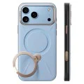 Кожен калъф Torras - QPRO Leather Series - iPhone 18 Pro / iPhone 17 Pro - Син