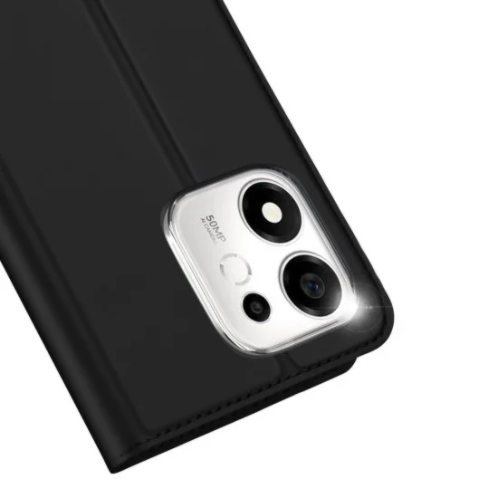 Кожен калъф тефтер Dux Ducis - Skin Pro - Honor 600 Smart - Черен