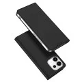 Кожен калъф тефтер Dux Ducis - Skin Pro - Oppo Reno16 F / Oppo Reno16 FS - Черен