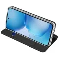 Кожен калъф тефтер Dux Ducis - Skin Pro - Oppo Reno16 F / Oppo Reno16 FS - Черен