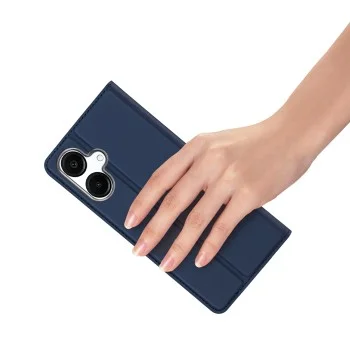 Кожен калъф тефтер Dux Ducis - Skin Pro - Samsung Galaxy A08 / Samsung Galaxy A07 (4G/5G) - Черен