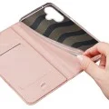 Кожен калъф тефтер Dux Ducis - Skin Pro - Samsung Galaxy A08 / Samsung Galaxy A07 (4G/5G) - Черен