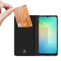 Кожен калъф тефтер Dux Ducis - Skin Pro - Samsung Galaxy A08 / Samsung Galaxy A07 (4G/5G) - Черен