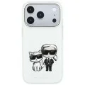 Кожен калъф Karl Lagerfeld Smooth Leather KC Bodies Sketch MagSafe (KLHMP18X6PWKCIDE) - iPhone 18 Pro Max / iPhone 17 Pro Max - Бежов