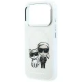 Кожен калъф Karl Lagerfeld Smooth Leather KC Bodies Sketch MagSafe (KLHMP18X6PWKCIDE) - iPhone 18 Pro Max / iPhone 17 Pro Max - Бежов
