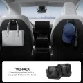 Куки за кола Spigen (2 бр.) Car Organizer (ACP11563) - 2x куки за седалка, за Tesla Model Y / Model 3, подсилена метална сърцевина - Черен