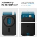 Магнитен държач за карти Valentinus Wallet MagFit (AMP02284) - за 2 карти Лесен достъп, Минималистична конструкция, PU Кожа - Spigen - Черен