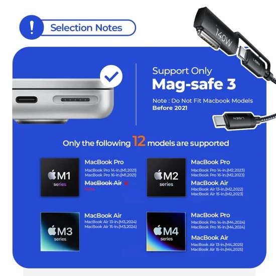 Магнитен кабел за данни 3 в 1 Lisen (YL0124070021) - Type-C към Type-C, 140W, 480Mbps, найлонова оплетка, 2m - Сив