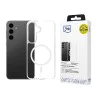 Магнитен калъф за Samsung Galaxy S25 FE - 3mk Armor MagCase - Прозрачен