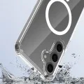 Магнитен калъф за Samsung Galaxy S25 FE - 3mk Armor MagCase - Прозрачен