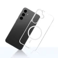 Магнитен калъф за Samsung Galaxy S25 FE - 3mk Armor MagCase - Прозрачен