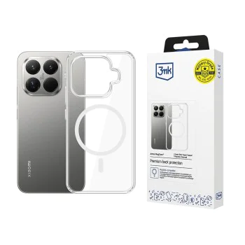Магнитен калъф за Xiaomi 15T Pro - 3mk Armor MagCase - Прозрачен