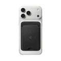 Магнитен портфейл Spigen MagFit Urban Fit (AFA11335) - побира до 5 карти, премиум устойчив на надраскване найлонов плат - Черен