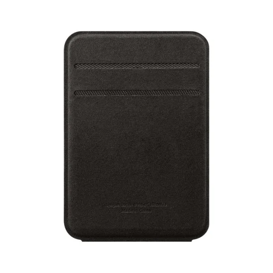 Магнитен портфейл Spigen Magnetic Wallet MagFit Smart Fold (AMP02766) - за 2 карти, сгъваема стойка, съвместим с MagSafe - Сив / Графит