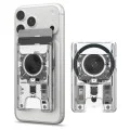 Магнитен портфейл Spigen Magnetic Wallet MagSafe Ultra Hybrid (AFA11403) - съхранение на 3 карти - Zero One