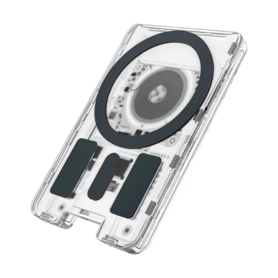 Магнитен портфейл Spigen Magnetic Wallet MagSafe Ultra Hybrid (AFA11403) - съхранение на 3 карти - Zero One
