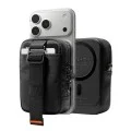 Магнитен портфейл Spigen TinTap ZIP MagFit 2 (AFA11564) - MagSafe портфейл с джоб за колан и джобове за карти - Черен