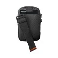 Магнитен портфейл Spigen TinTap ZIP MagFit 2 (AFA11564) - MagSafe портфейл с джоб за колан и джобове за карти - Черен