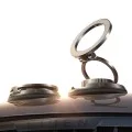 Магнитна стойка за кола Lisen A611 (YL0226020002) - за табло, сгъваема, 360° регулируема - Черен