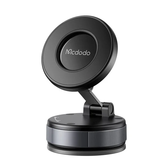 Магнитна стойка за кола Mcdodo (CM-8540) - за табло, с вакуумно захващане, сгъваем дизайн - Черна