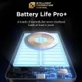 Магнитна външна батерия Lisen L601 Pro (YL0325090011) - Type-C, ултра тънка, литиево-полимерна технология, 15W, 5000mAh - Сив