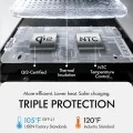 Магнитна външна батерия Lisen L601 Pro (YL0325090011) - Type-C, ултра тънка, литиево-полимерна технология, 15W, 5000mAh - Сив