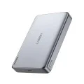 Магнитна външна батерия Lisen L601 Pro (YL0325100009) - Type-C, тънка, Qi2, литиево-полимерна технология, 27W, 10000mAh - Сив
