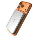 Магнитна външна батерия Lisen L601 Pro (YL0325100009) - Type-C, тънка, Qi2, литиево-полимерна технология, 27W, 10000mAh - Сив