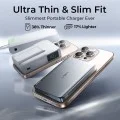 Магнитна външна батерия Lisen L601 Pro (YL0325100009) - Type-C, тънка, Qi2, литиево-полимерна технология, 27W, 10000mAh - Сив