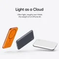 Магнитна външна батерия Mcdodo Meta Air (MC-2931) - MagSafe безжично зареждане, Type-C, ултратънка, 20W, 5000mAh - Черна