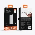 Магнитна външна батерия Mcdodo Meta Air (MC-2931) - MagSafe безжично зареждане, Type-C, ултратънка, 20W, 5000mAh - Черна