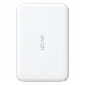 Магнитна външна батерия Power Bank Magnetic MagGo Slim (A1664H21) - Type-C, 10000mAh, Бързо зареждане, Qi2 15W, Кабелно 30W - Anker - Бял
