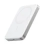 Магнитна външна батерия Power Bank Magnetic MagGo Slim (A1664H21) - Type-C, 10000mAh, Бързо зареждане, Qi2 15W, Кабелно 30W - Anker - Бял