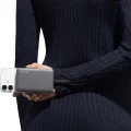 Магнитна външна батерия Power Bank WPB100L (CKWPB100LGLBK) - Вграден кабел, USB-C, Безжично 7.5W, 22.5W Кабелно, 10000mAh - Cuktech - Черен