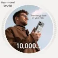 Магнитна външна батерия Power Bank MagGo (A1654G11) - за iPhone, Дигитален дисплей, Безжично зареждане, Стойка, 10000mAh, 15W - Anker - Черен