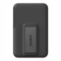Магнитна външна батерия Power Bank MagGo (A1654G11) - за iPhone, Дигитален дисплей, Безжично зареждане, Стойка, 10000mAh, 15W - Anker - Черен