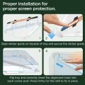 Матов протектор за екран Spigen GLAS.tR EZ Fit Anti-Glare Refill (AGL04338) - за 15'' екран, Tesla Model 3/Y, 9H, 0.2 mm, Eco Pack - Матово прозрачен