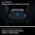 Матов стъклен протектор Spigen - Glas.tR Slim Anti-Glare Matte (AGL07586) - Tesla Model Y (2026/2025) / Model 3 (2026/2025/2024) - Прозрачен