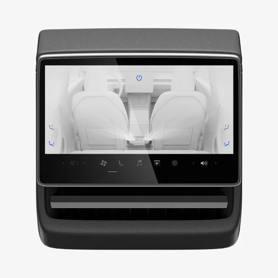 Матов стъклен протектор Spigen - Glas.tR Slim Anti-Glare Matte (AGL07586) - Tesla Model Y (2026/2025) / Model 3 (2026/2025/2024) - Прозрачен