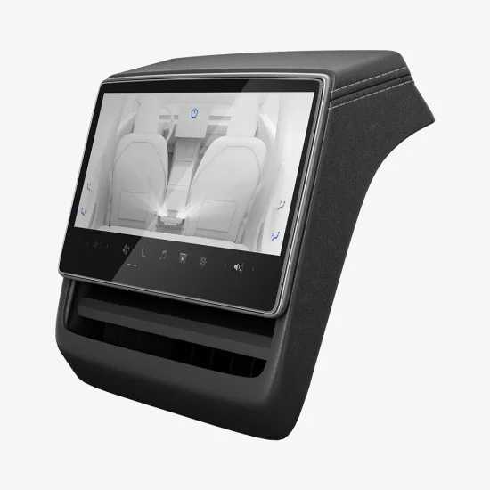 Матов стъклен протектор Spigen - Glas.tR Slim Anti-Glare Matte (AGL07586) - Tesla Model Y (2026/2025) / Model 3 (2026/2025/2024) - Прозрачен