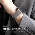 Метална каишка за Apple Watch 1/2/3/4/5/6/7/8/9/10/11/SE/SE 2/SE 3/Ultra 1/2/3/4 (42/44/45/46/49mm) Metal One Mesh - Ringke - Сребрист