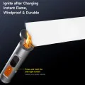 Мини фенерче 4в1 Deerma Mini Flashlight 4in1 (SD01) - магнитно, с щипка и разбивач за стъкло, 350lm - Сиво