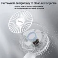 Мини вентилатор Yesido Mini Handheld Fan (YF15) - със стойка за телефон, 1200mAh - Черен