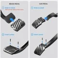 Накладки за педали за Tesla Model 3 / Model Y (Juniper) / Model Y L - Pedals Covers Performance Line Design TO200P (ACP11627) - Spigen - Сребрист