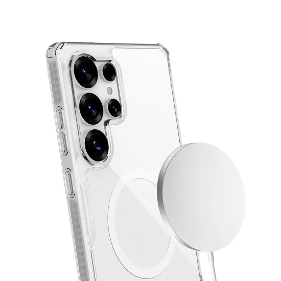 Nillkin - Nature TPU Pro магнитен калъф - Samsung Galaxy S25 Ultra - прозрачен