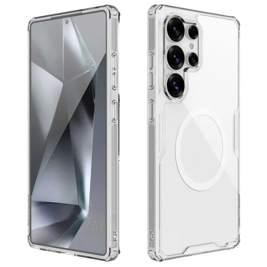 Nillkin - Nature TPU Pro магнитен калъф - Samsung Galaxy S25 Ultra - прозрачен