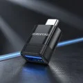 OTG адаптер Borofone (BV18) - Type-C (M) към USB 3.0 (F), функции за зареждане и трансфер на данни, Plug&Play, 4A - Черен
