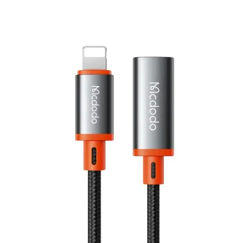 OTG адаптер (CA-1440) - Mcdodo - Type-C към Lightning, 480Mbps, поддържа аудио - Черно